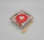 Bento cake, Anna Paulowna, klein taartje, 1-3 personen, smeuïg, Slagroom, aardbeienjam