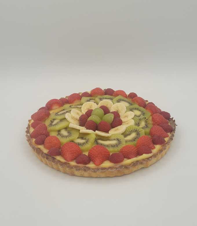 Luxe fruit vlaai voor 12 personen